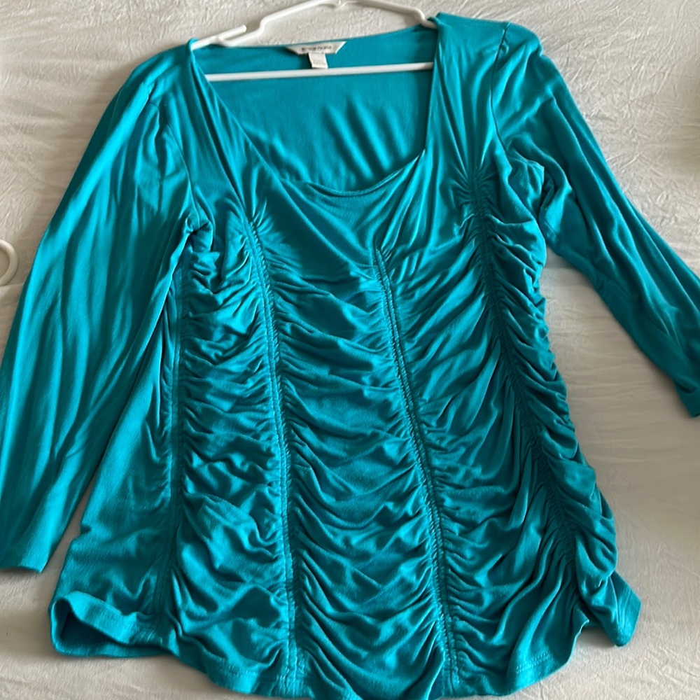 Beautiful Boston Proper ruched top